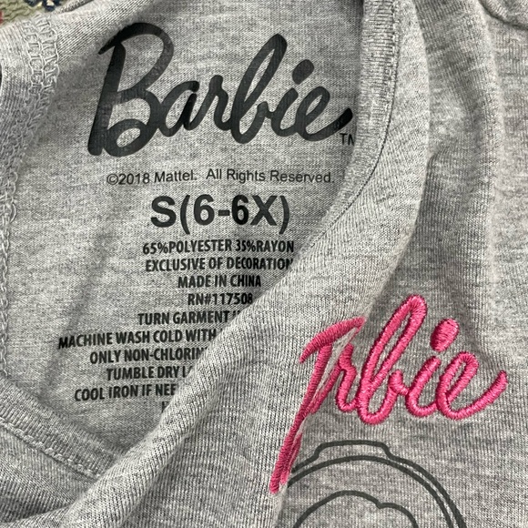 Barbie Jumper size 6x - Picture 3 of 4